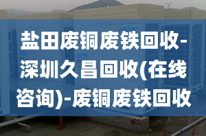 盐田废铜废铁回收-深圳久昌回收(在线咨询)-废铜废铁回收