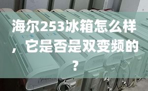 海尔253冰箱怎么样，它是否是双变频的？