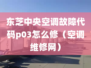 东芝中央空调故障代码p03怎么修（空调维修网）