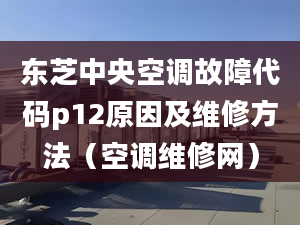 东芝中央空调故障代码p12原因及维修方法（空调维修网）