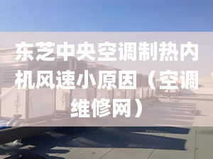 东芝中央空调制热内机风速小原因（空调维修网）