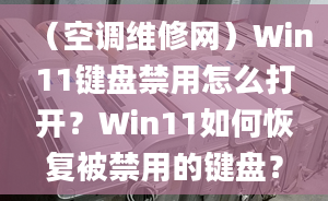 （空调维修网）Win11键盘禁用怎么打开？Win11如何恢复被禁用的键盘？