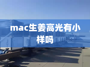 mac生姜高光有小样吗