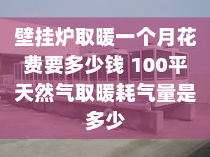 壁挂炉取暖一个月花费要多少钱 100平天然气取暖耗气量是多少